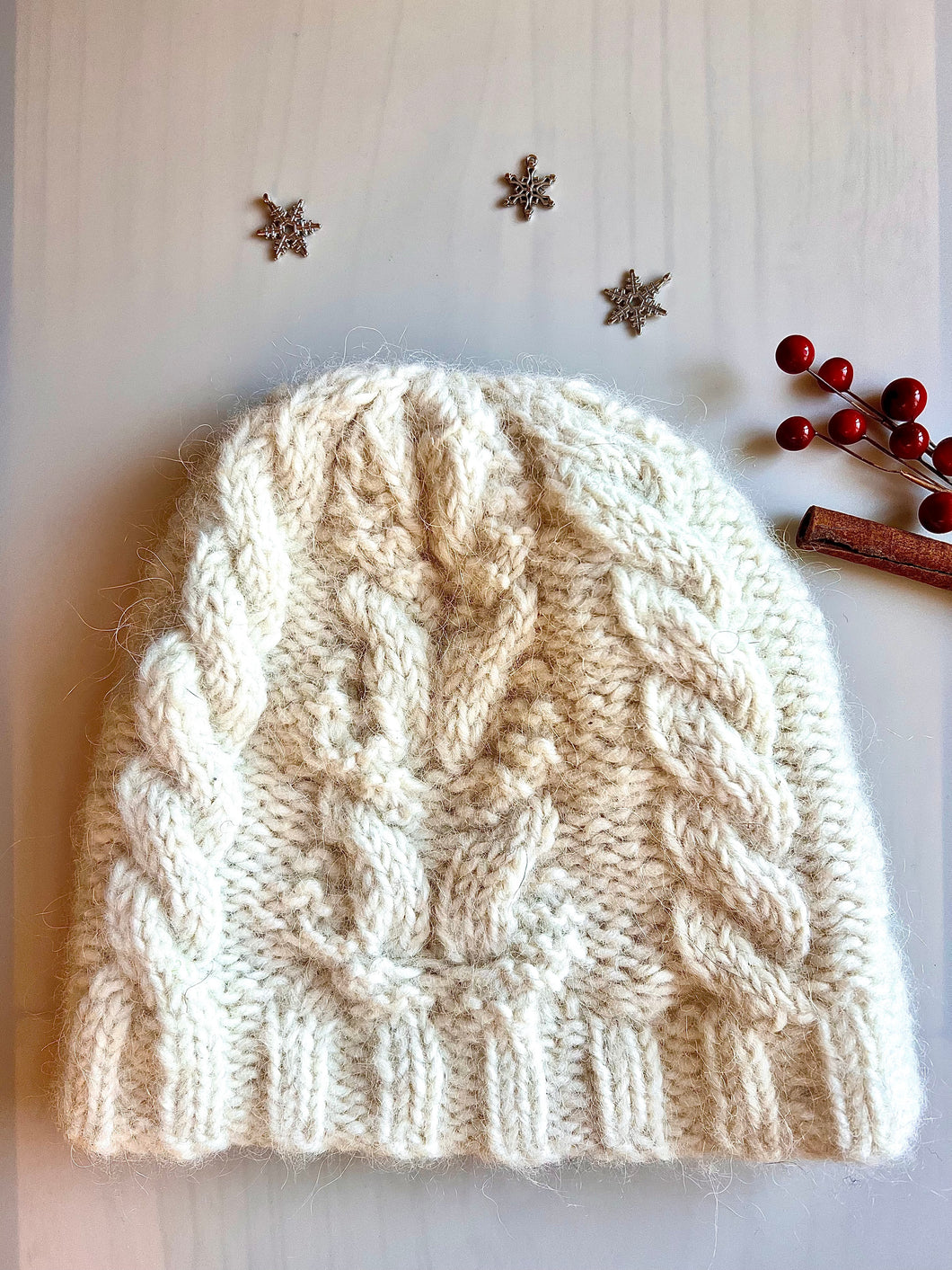 Sage and Stevie Bulky Knit Hat - pattern only