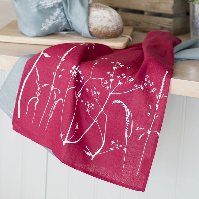 Linen Tea Towels - Hedgerow