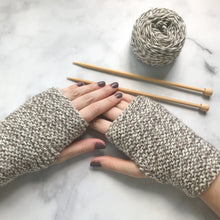 Load image into Gallery viewer, Knitting Kit: Fingerless Mitts

