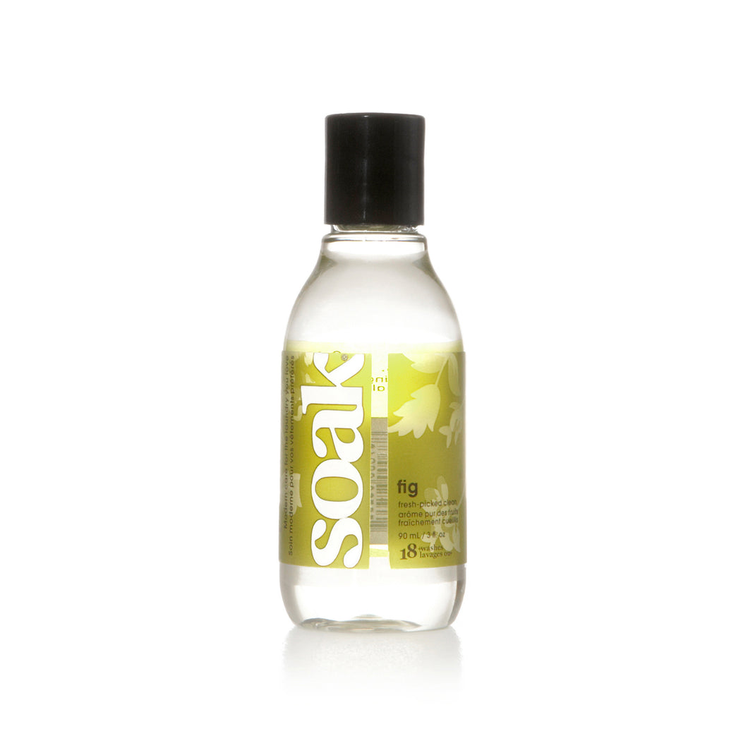 A 3oz bottle of Soak in Fig scent.