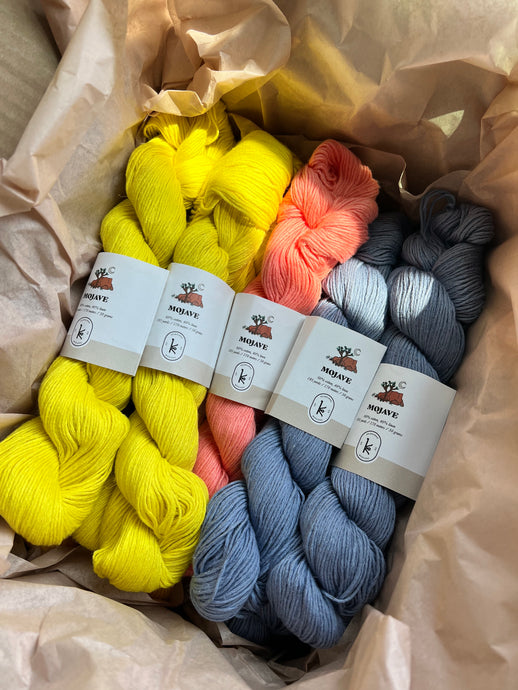 Mellow Mojave, The Easiest Summer Yarn Ever