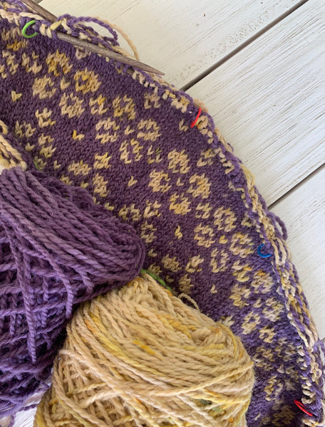 Colorwork with Farm Yarn and Naturally Dyed Yarn
