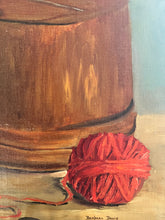 Load image into Gallery viewer, Original Oil Painting “Grandma’s Yarn Basket”
