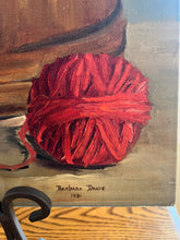 Load image into Gallery viewer, Original Oil Painting “Grandma’s Yarn Basket”
