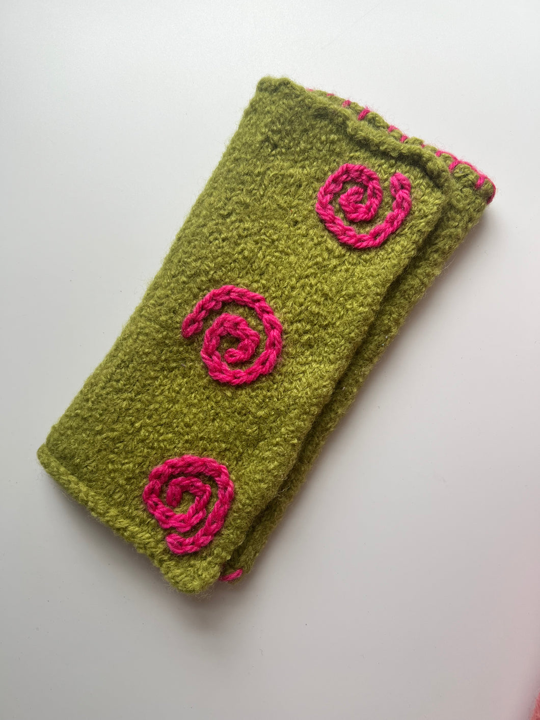 Handmade Bouclé Pouch