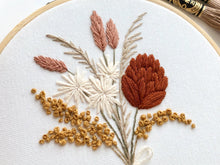 Load image into Gallery viewer, Flower Bouquet Embroidery Kit
