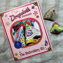 Load image into Gallery viewer, Dropcloth Pincushion Embroidery Kit
