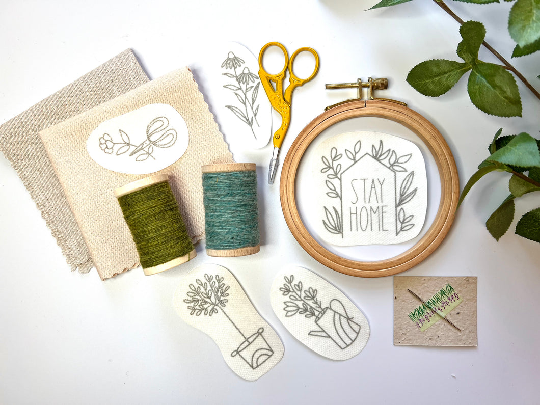 Stick and Stitch Embroidery Kits