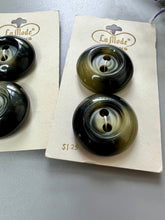 Load image into Gallery viewer, Vintage Green Buttons, Set of 4
