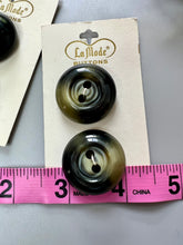 Load image into Gallery viewer, Vintage Green Buttons, Set of 4
