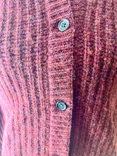 Load image into Gallery viewer, Woolrich Wool Cardigan, Wine Color
