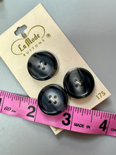 Load image into Gallery viewer, Vintage Charcoal Buttons, Set of 8
