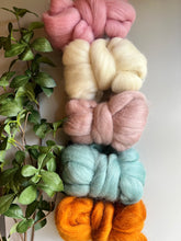 Load image into Gallery viewer, Wool Roving - Summer Shades
