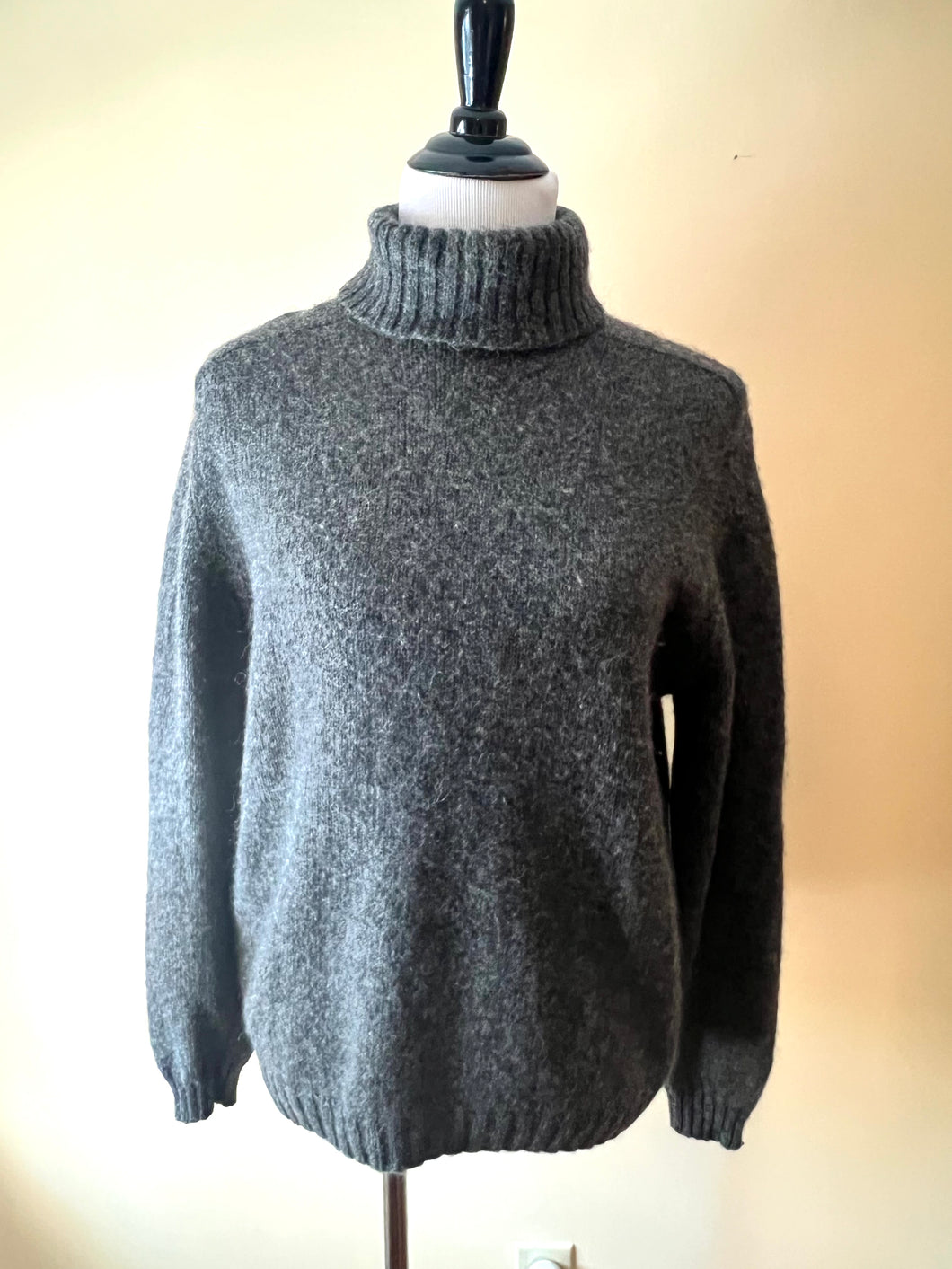 Vintage Wool Darlene Sweater, Gray