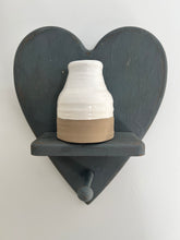 Load image into Gallery viewer, Heart-Shaped Wood Shelf, Blue
