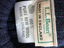 Load image into Gallery viewer, Vintage LL Bean Field Sweater, Navy
