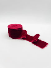 Load image into Gallery viewer, 2&quot; Velvet Ribbon - Raw Edge
