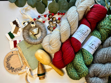 Load image into Gallery viewer, Holiday 2024 Yarn Sampler Gift Box
