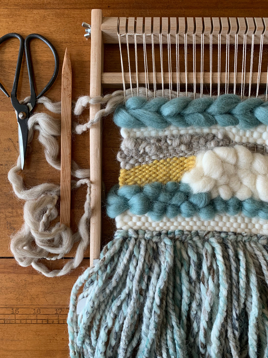 Small Tapestry and Weaving Loom