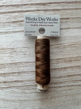 Load image into Gallery viewer, Weeks Dye Works 2-Strand Thread - Chestnut

