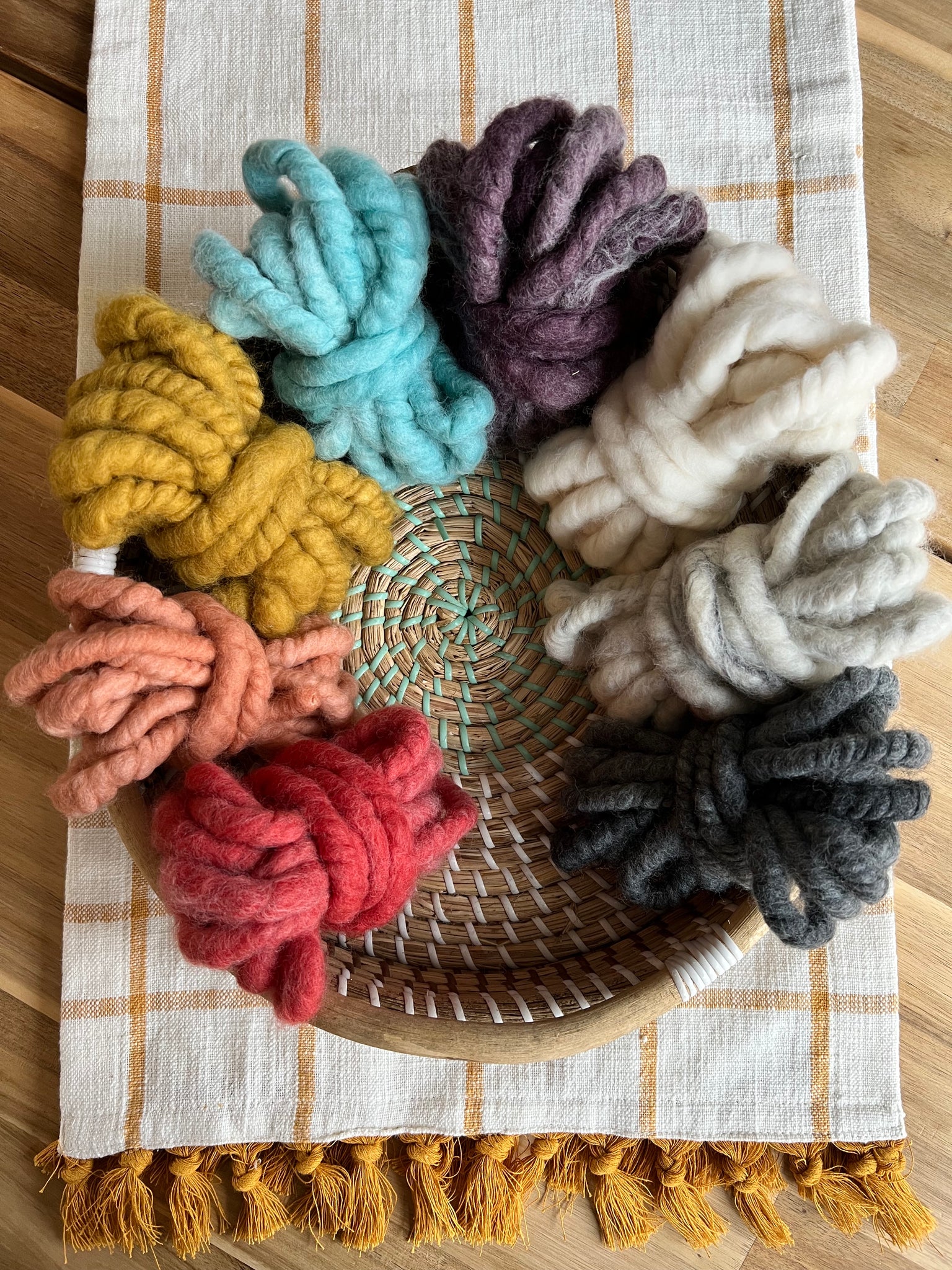 Core Spun Rug Yarn – Needle + Purl
