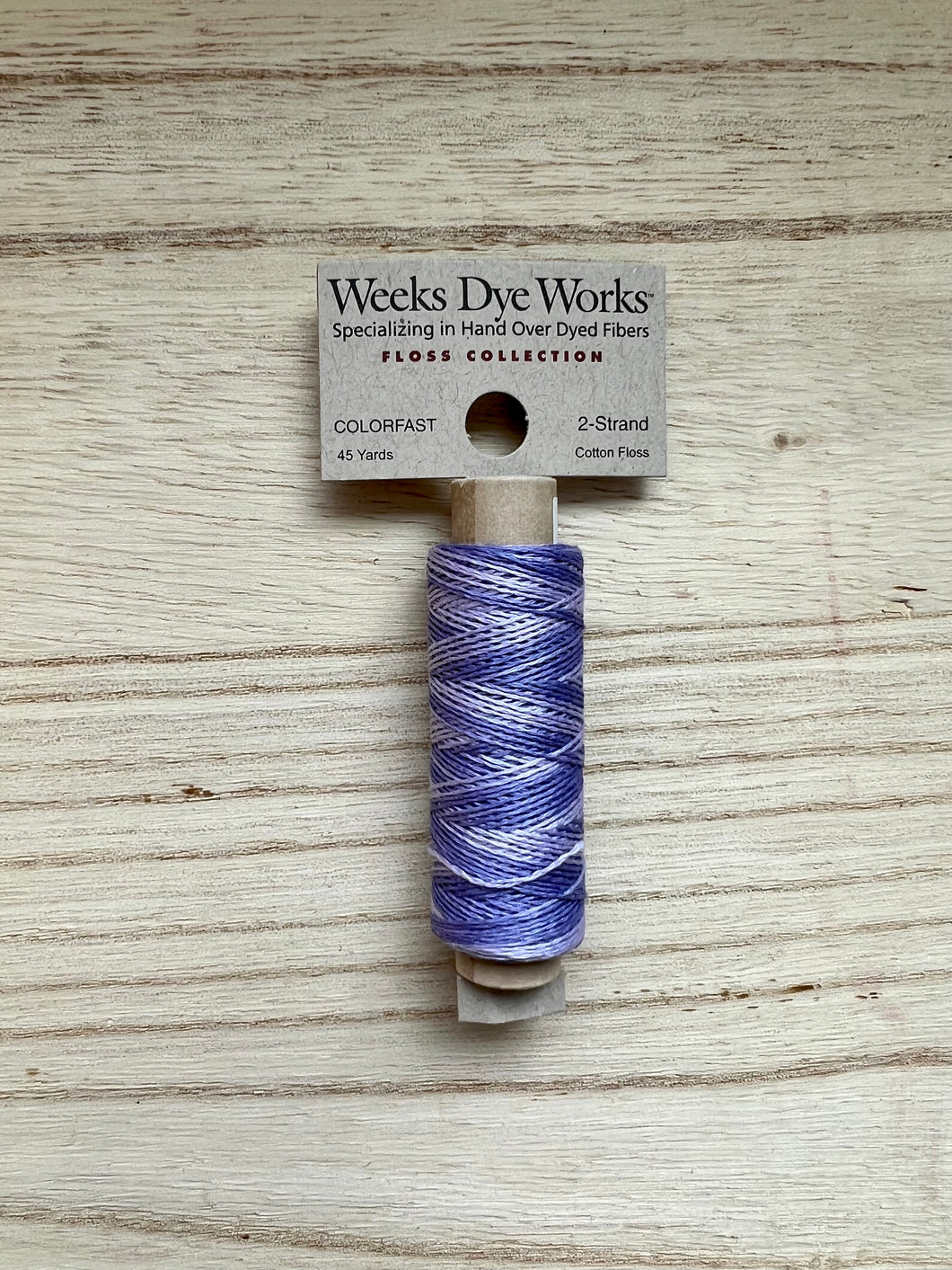 Weeks Dye Works 2-Strand Thread - Lilac