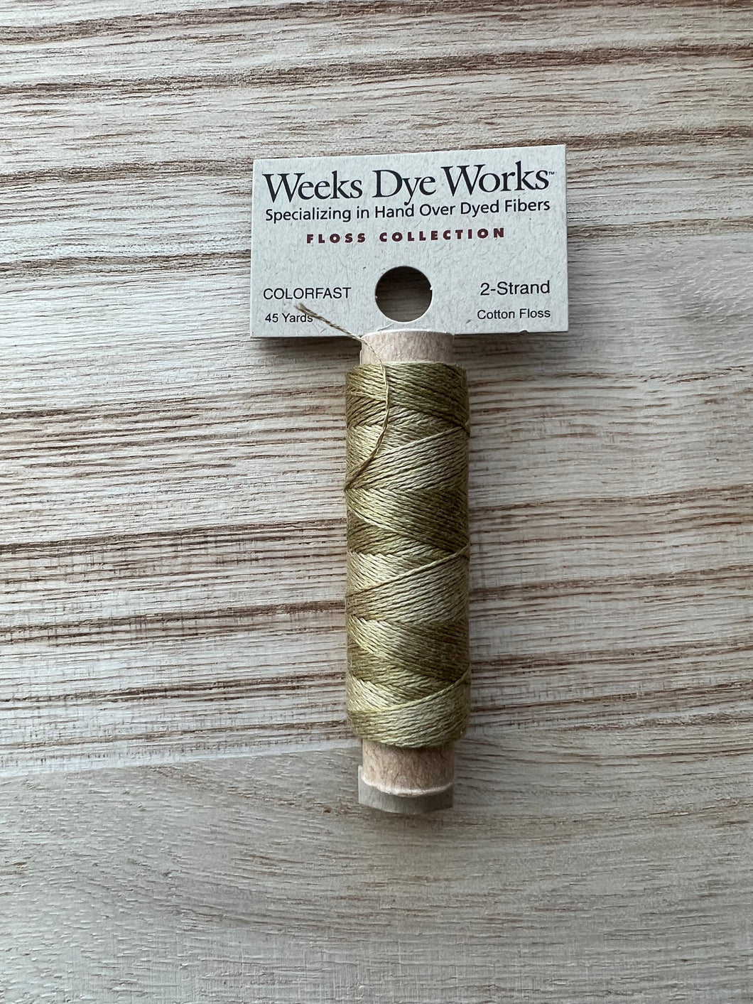 Weeks Dye Works 2-Strand Threads - Putty