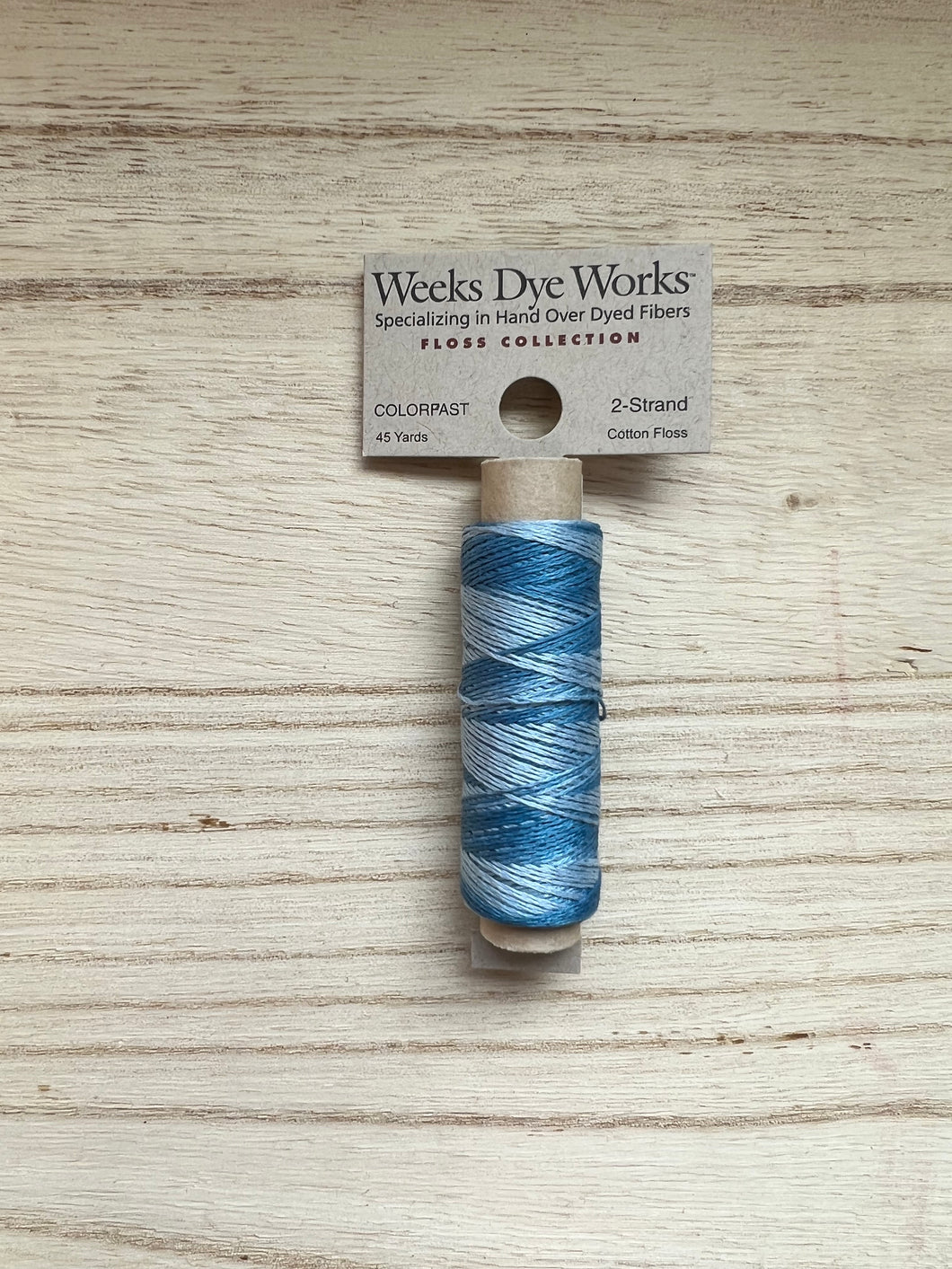 Weeks Dye Works 2-Strand Thread - Sky