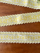 Load image into Gallery viewer, Vintage Ribbon - Yellow Flowers
