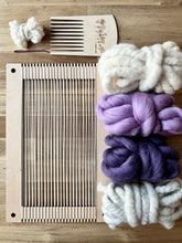 Load image into Gallery viewer, Weaving Loom Kit - Lilac Sunset Colorway
